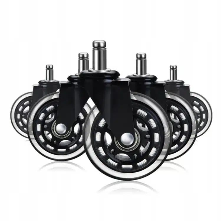 kvalitetna gumirana kolesa za pisarniški stol